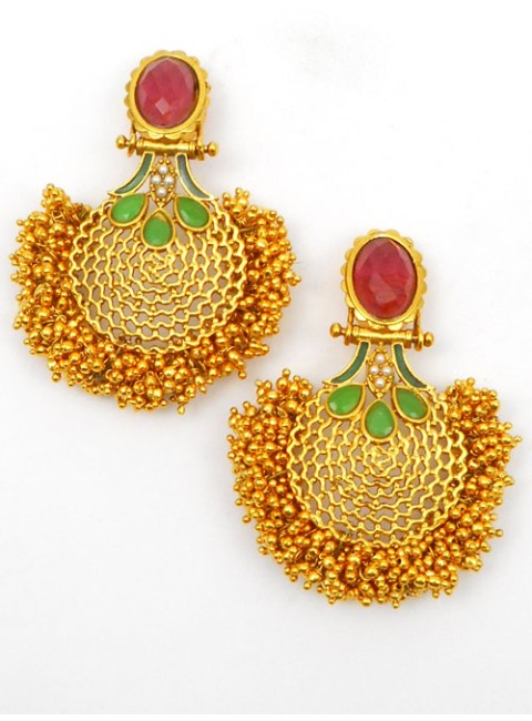 Polki Earrings